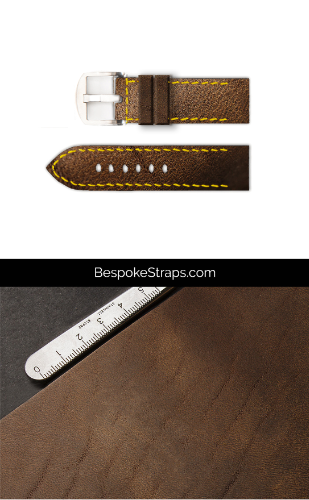 Horween Leather Watch Strap