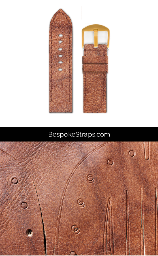 Baseball Glove Leather Watch Strap