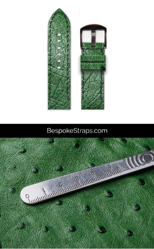 Ostrich Leather Watch Strap