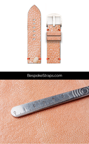 Stingray Leather Watch Strap