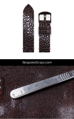 Stingray Leather Watch Strap