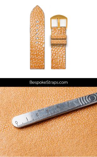 Stingray Leather Watch Strap